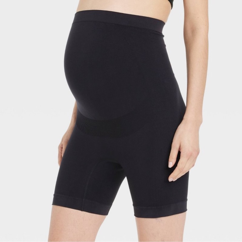 Women’s Shapewear Bike Shorts Maternity - Isabel by Ingrid & Isabel 3 pack